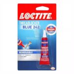Loctite Threadlocker Blue 242 - Removable Thread Lock Glue for Nuts, Bolts, & Fasteners