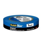ScotchBlue Original Multi-Surface Painters Tape, 1 Inch Wide (0.94 In. x 60 Yds), 1 Roll, Blue Paint Tape Protects Surfaces and Removes Easily, Masking Tape for Indoor and Outdoor Use (2090-24NC)