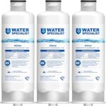Waterspecialist DA97-17376B Replacement for Samsung HAF-QIN/EXP, HAF-QIN, RF28T5001SR, DA97-08006C, RS27T5200SR, RF28R7351SG, RF24R7201SR, RF27T5201SR, WS645A, Refrigerator Water Filter (Pack of 3)