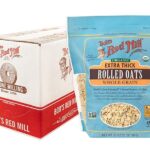 Bob's Red Mill Organic Extra Thick Rolled Oats, 32oz (Pack of 4) - Non GMO, Whole Grain, Vegan, Kosher