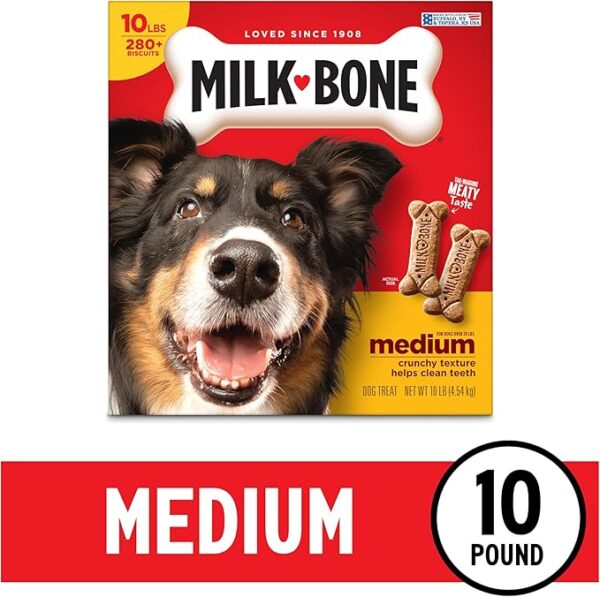 Milk-Bone Original Dog Treats Biscuits for Medium Dogs, 10 Pound - Image 2